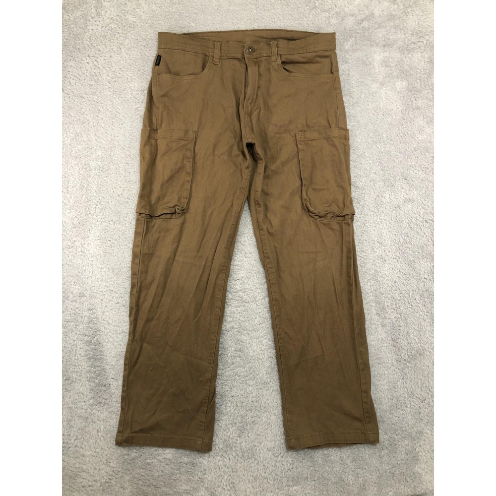 Ring Of Fire Pants Mens 35x29 (Tag 33) Brown Cargo